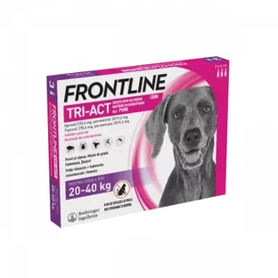 Frontline Tri-Act L Spot-on Lösung für Hunde 20-40 kg, 3 Pipetten, Frontline