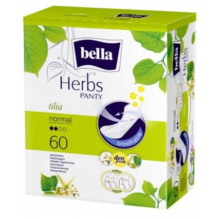 Panty Herbs Tilia Extra Soft Daily Pads, 60 Stück, Bella