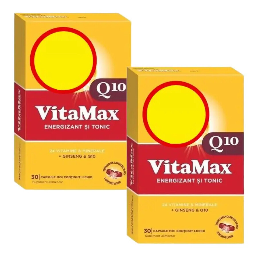 Vitamax Q10 pakket, 30 + 30 capsules, Perrigo