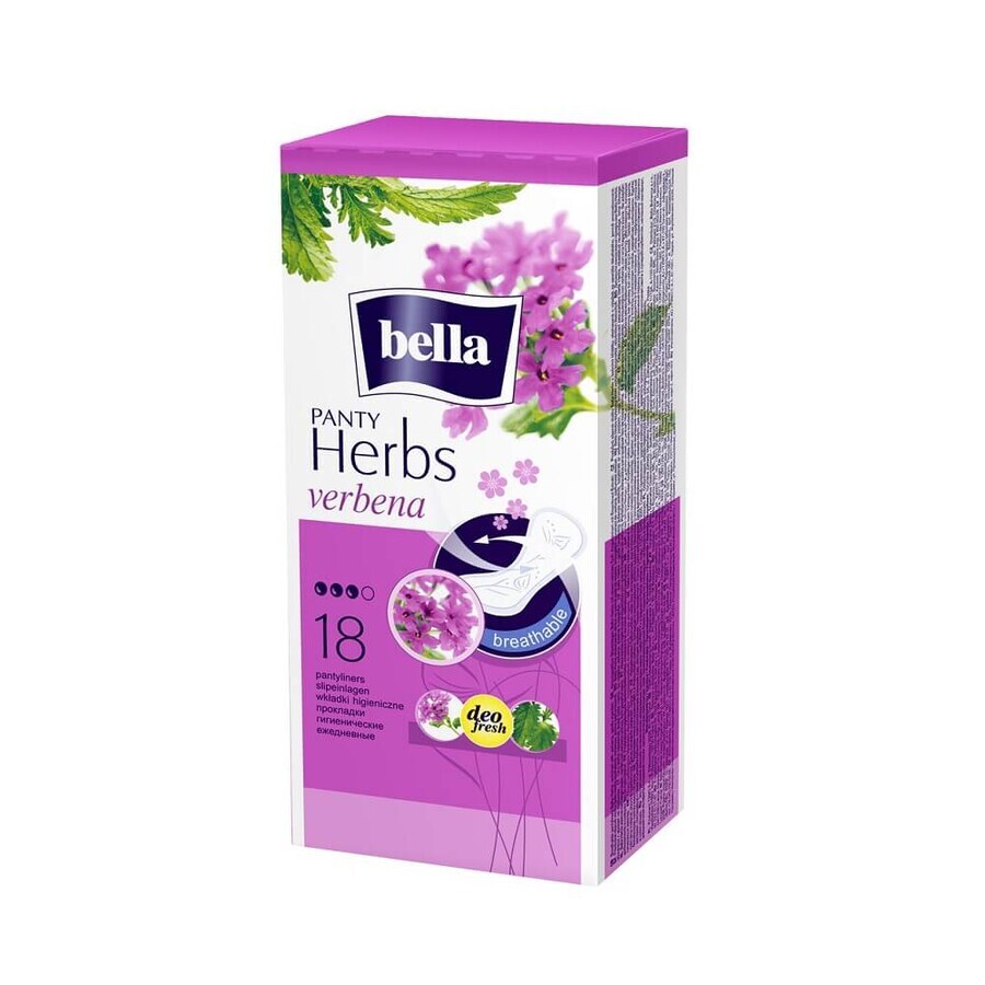 Inlegkruisjes Verbena Extra Zacht Dagelijkse Inlegkruisjes, 18 stuks, Bella