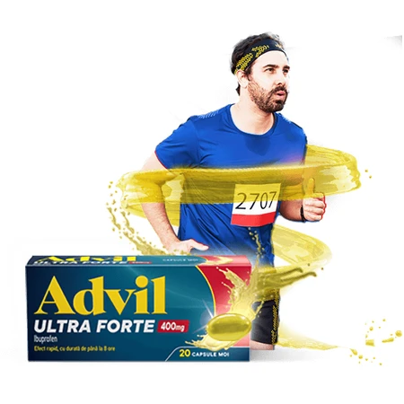 Advil Ultra Forte 400 mg X 20 softgels, Gsk