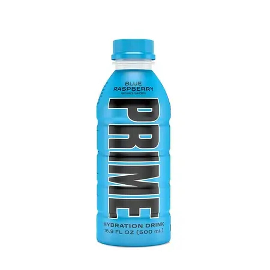 Prime Hydration boisson de réhydratation à saveur de framboise bleue, 500 ml, GNC