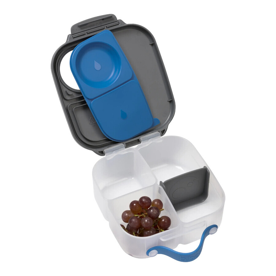 LunchBox mini lunchbox, 1 l, Grijs + Blauw, BBOX