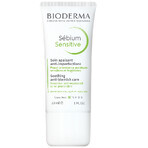 Bioderma Sebium Sensitive Fluide apaisant et hydratant pour la peau acnéique, 30 ml