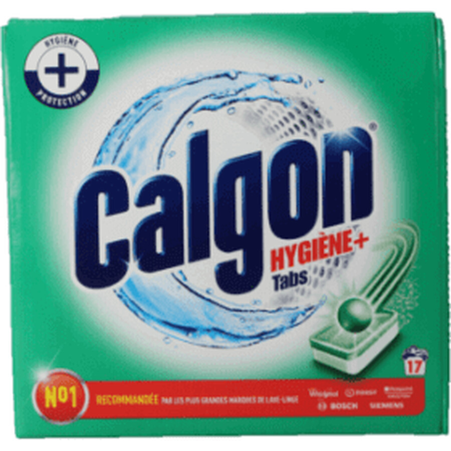 Calgon Hygiene Plus Anti-kalk tabletten, 17 stuks