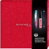 Rimmel London WONDER 'EXTENSION Mascara + KOHL Potlood + OH MY GLOSS Lip Gloss Geschenkset, 1 st.