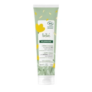 Organic diaper rash cream, 100 ml, Klorane Baby
