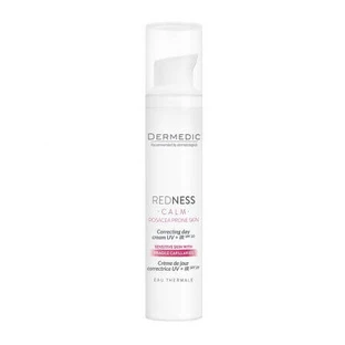 Dermedic Roodheid Kalmerende UV+IR Dag Corrigerende Crème voor de couperose huid, 40 ml