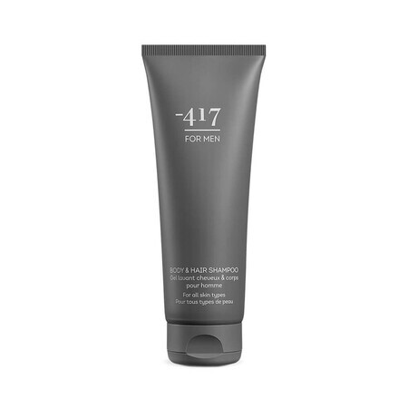 Shampooing et gel douche 2 en 1 pour hommes, 250 ml, Moins 417