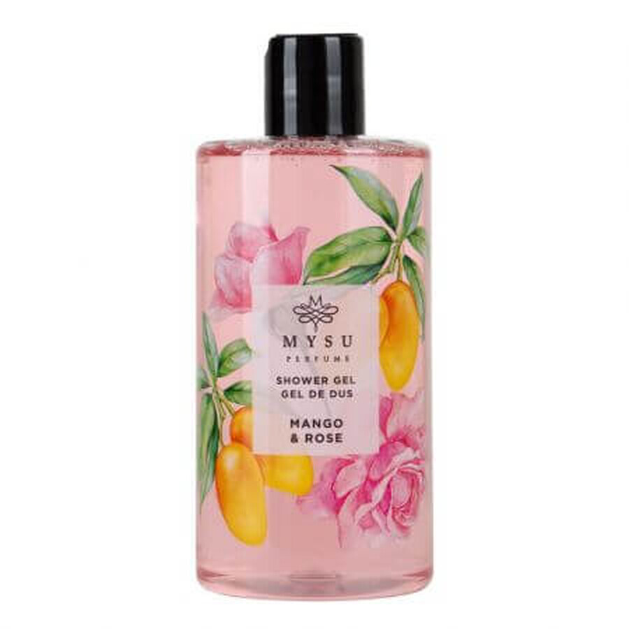 Gel de dus, Mango & Rose, 350ml, Mysu