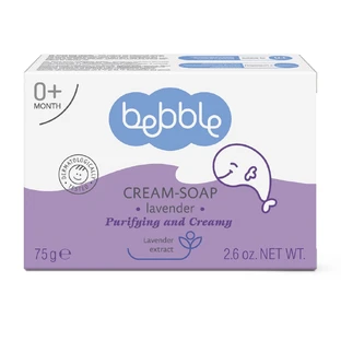 Jabón en crema de lavanda, 75 g, Bebble