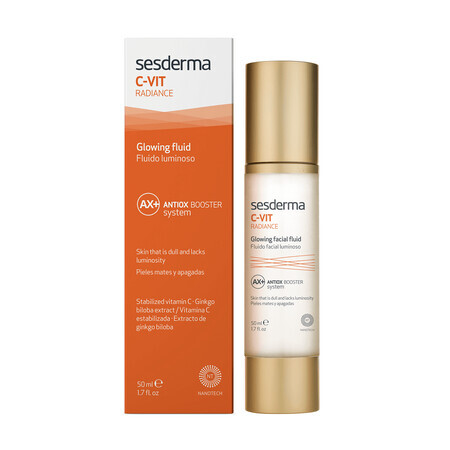 Sesderma C-Vit Radiance Fluid pentru luminozitatea tenului, 50 ml