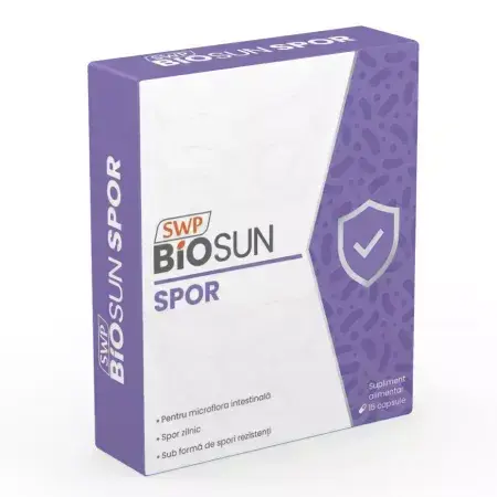 BioSun Spor, 15 capsule, Sun Wave Pharma