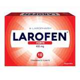 Larofen Forte, 400 mg, 10 filmomhulde tabletten, Laropharm