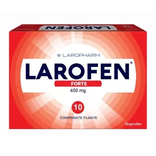 Larofen Forte, 400 mg, 10 comprimidos recubiertos con película, Laropharm