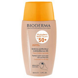 Fluid for combination and oily skin Golden Photoderm Nude Touch SPF 50+, 40 ml, Bioderma