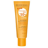 Fluid for sun protection Photoderm Max Aquafluide SPF 50+, 40 ml, Bioderma