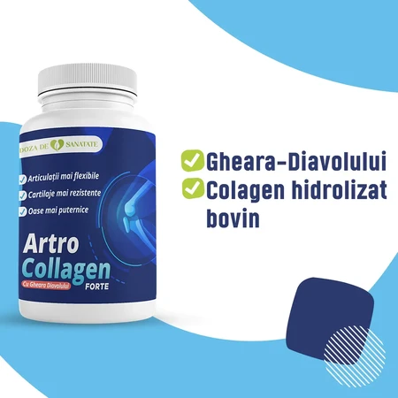 Artro Collagen Forte, 30 cápsulas, Doza de Sanatate