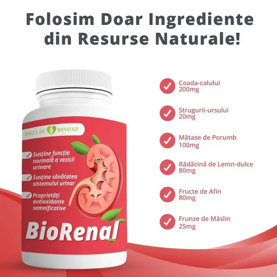 BioRenal, 30 capsules, Gezonde dosis