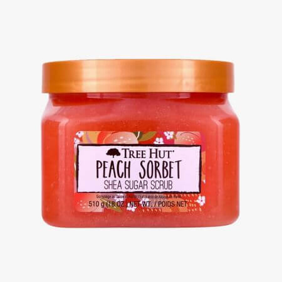 Perzik Sorbet Body Scrub, 510 g, Tree Hut