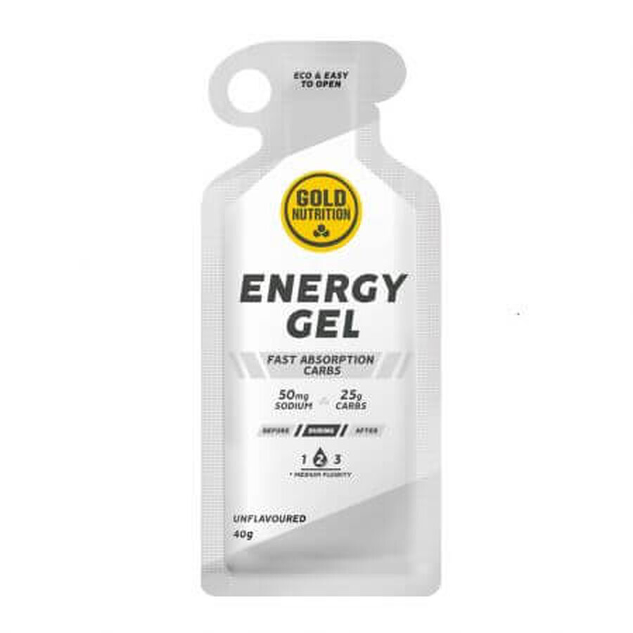 Energiegel zonder smaak Energy, 40 g, Gold Nutrition