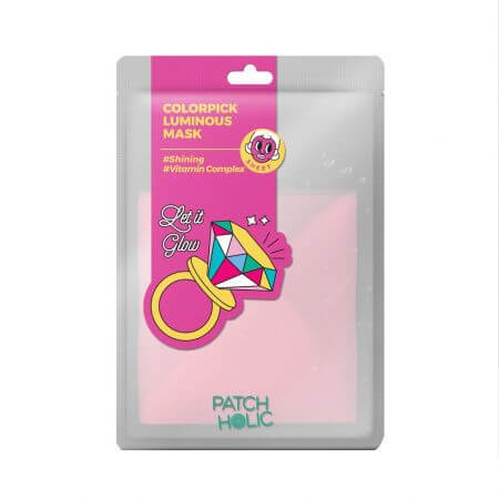 Colorpick Maschera in tovagliolo illuminante, 20 ml, Patch Holic