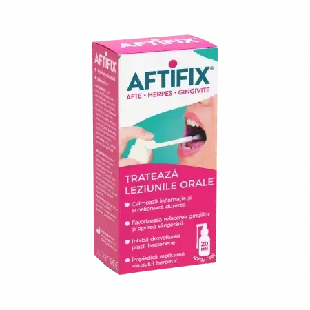 Spray oral Aftifix, 20 ml, Fiterman Pharma