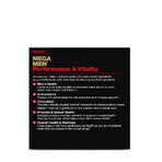 Mega Men® Performance &amp; Vitality Vitapak®, Multivitaminencomplex voor mannen, prestatie en vitaliteit, 30 verpakkingen, GNC