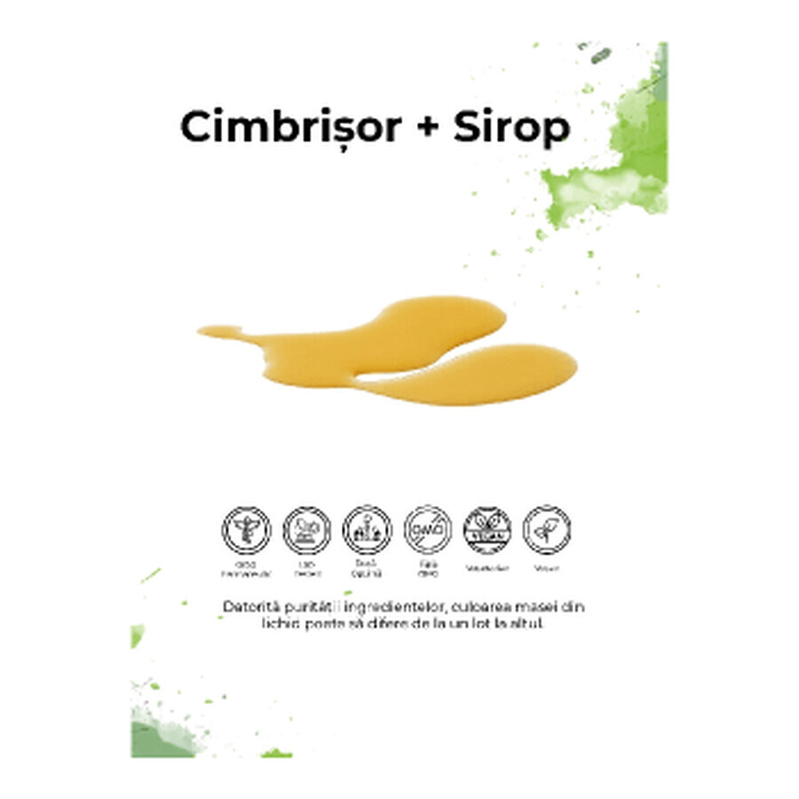 Cimbrisor+ Sirop, 200ml, Biome