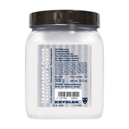 Kryolan TL3 Translucent Poeder -NATURAL 500G