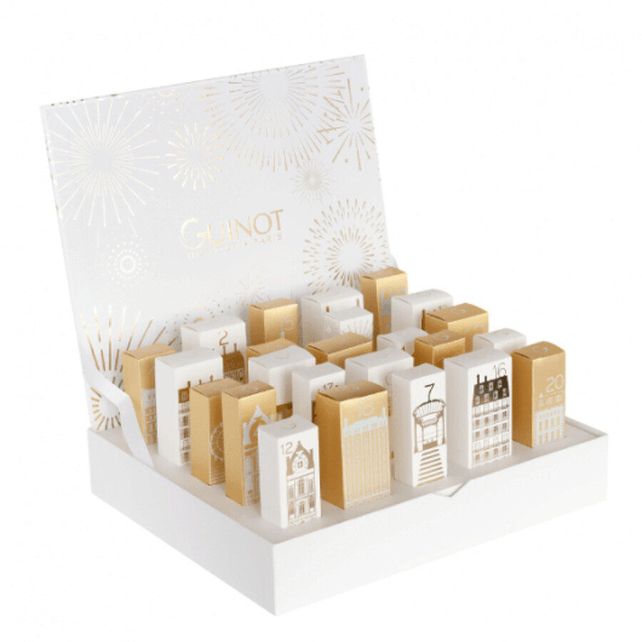 Discover Me Guinot Calendrier de l'Avent 24 mini produits pour le visage et le corps