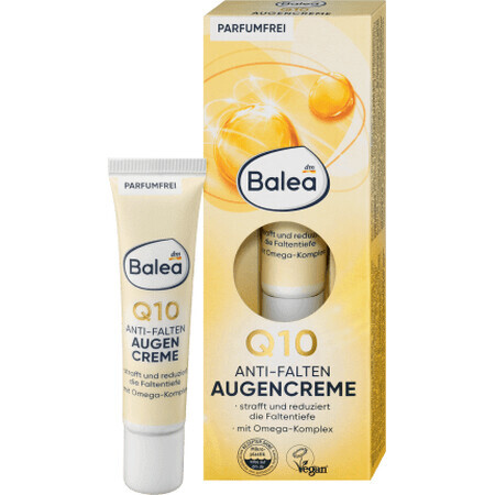 Balea Q10 Crema occhi antirughe, 15 ml