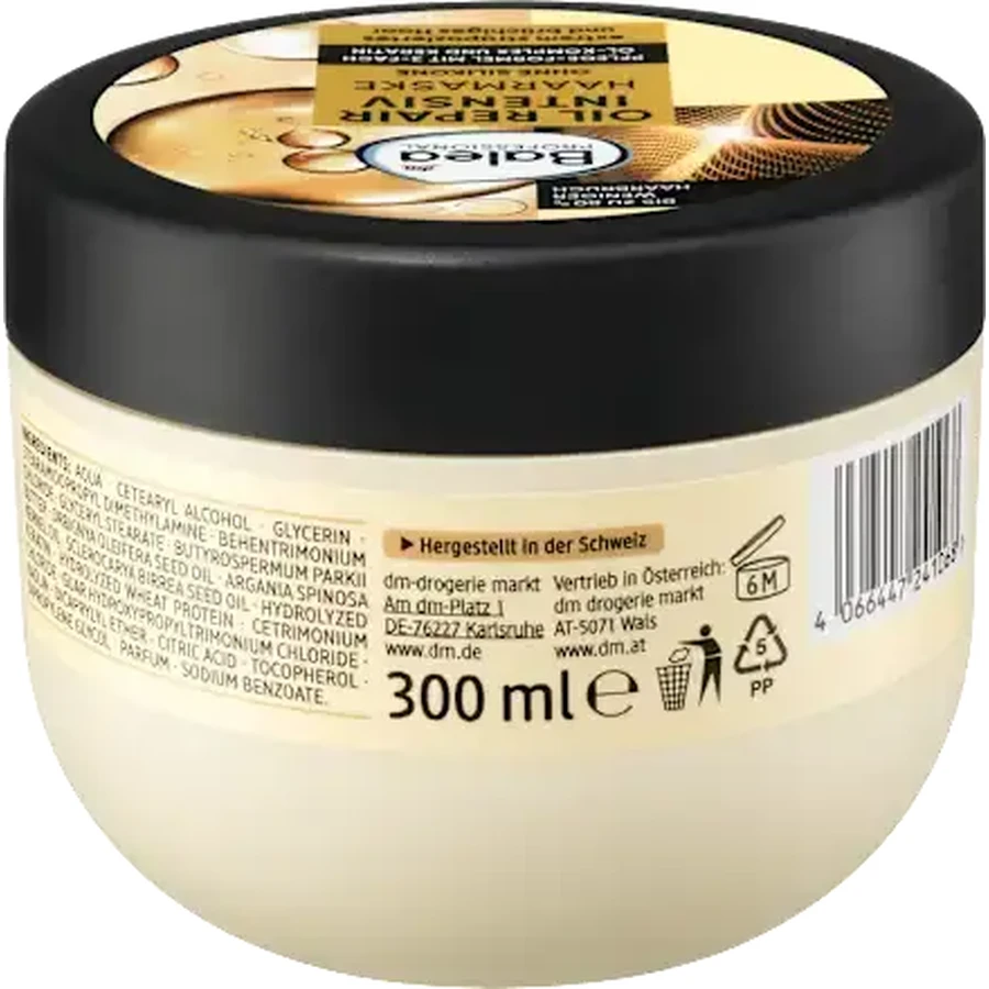 Balea Professioneel Intensief Olieherstellend Haarmasker, 300 ml