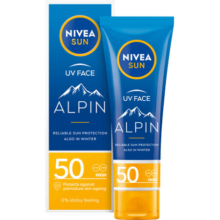 Nivea SUN Crema viso con SPF50, 50 ml