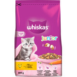 Whiskas Junior Droog Kattenvoer met Kip, 300 g