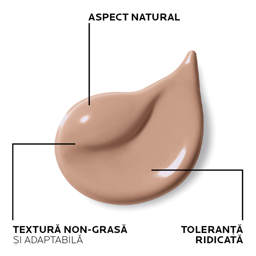  La Roche-Posay Toleriane Fond de ten corector cu textură ultra-flexibilă Teint, Nuanța 13, 30 ml