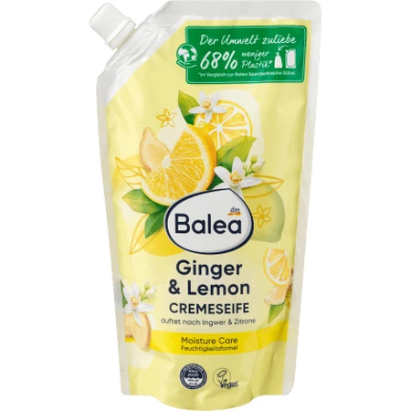 Balea Reserve vloeibare zeep met gember en citroen, 500 ml