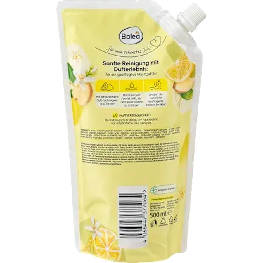 Balea Reserve vloeibare zeep met gember en citroen, 500 ml