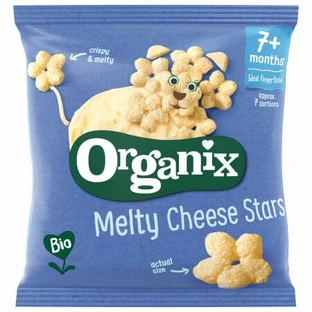 Organiczna kukurydza cukrowa z serem, 7 miesięcy+, 20 g, Organix