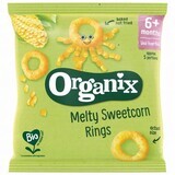 Bio Suikermaïs Ring Snack, 6 maanden+, 20 g, Organix