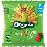 Bâtonnets de maïs biologique avec légumes, 7 mois+, 15 g, Organix