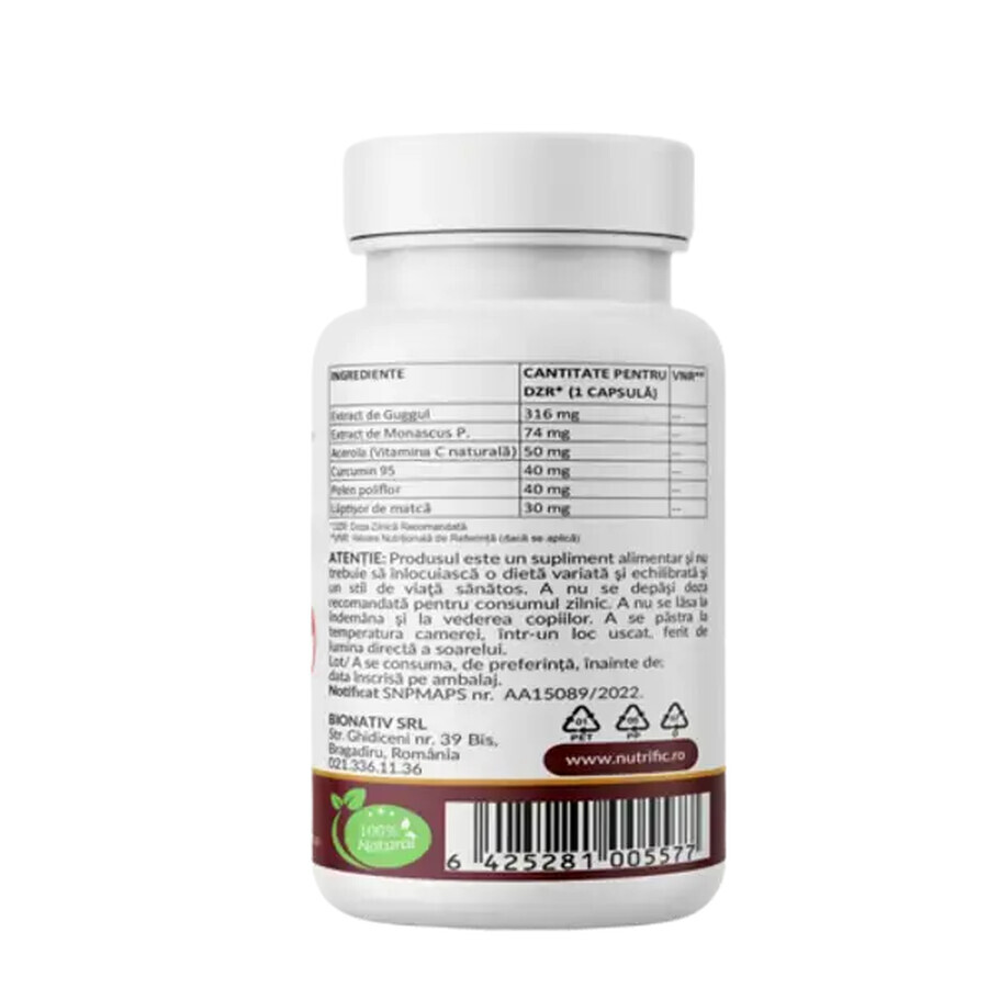 Colesterol formula Pro, 30 capsule vegetale, Nutrific