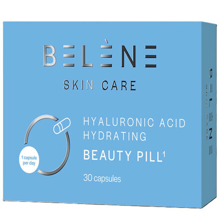 Hyaluronzuur schoonheidspil, 30 capsules, Belene