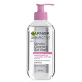 Gel de curatare micelar pentru ten sensibil Skin Active, 200 ml, Garnier