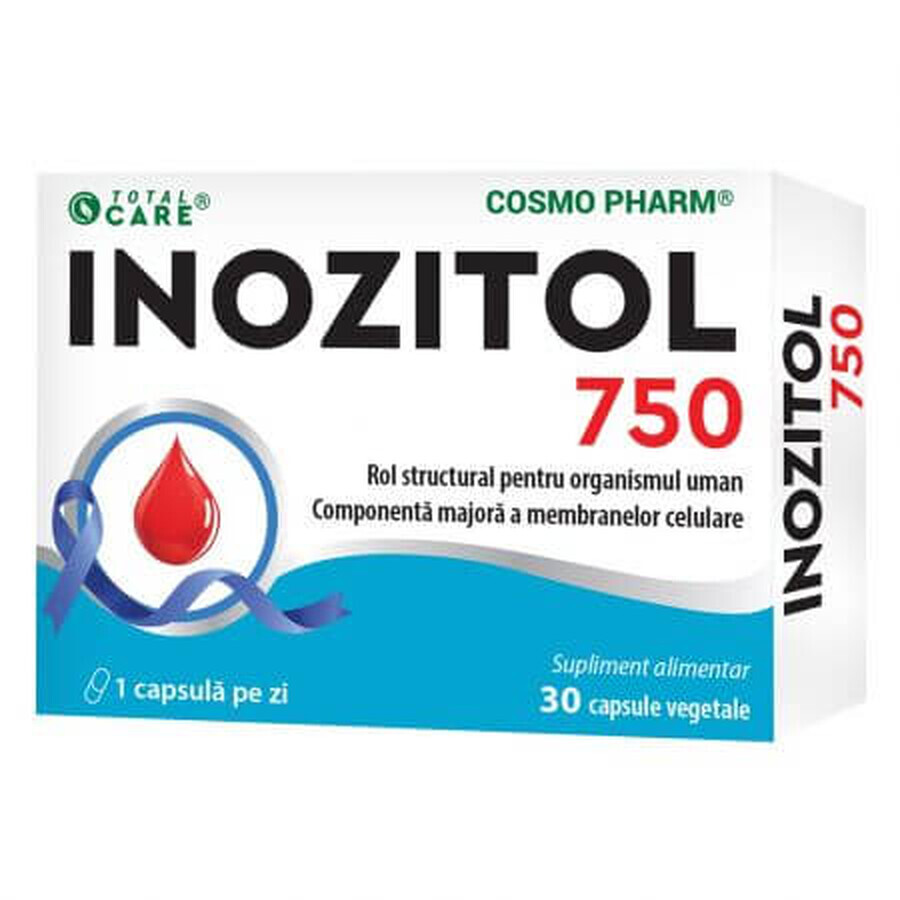 Inozitol, 750 mg, 30 gélules, Cosmo Pharm