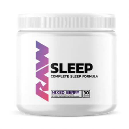 Supliment pentru imbunatatirea calitatii somnului Sleep Mixed, 150 g, Raw Nutrition