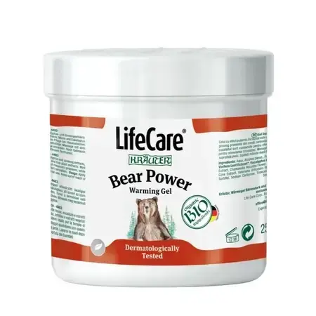 Gel antireumatico Bio con piante Bear Power Krauter Remedium, 500 ml, LifeCare