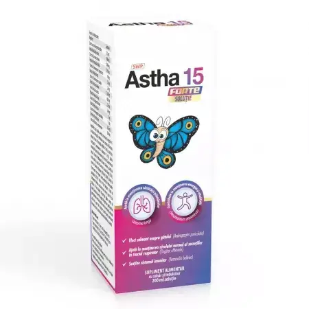 Astha 15 Forte Syrup, 200 ml, Sun Wave Pharma