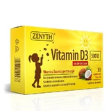 Vitamine D3 voor kinderen, 500 IE, 30 capsules, Zenyth