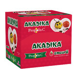 Lolly Akadika Propolis C Framboos, 50 lollies, Fiterman Pharma